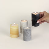 Leil Marble Candleholder (1 Pc)