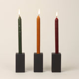 Sharbat Beeswax Taper Candle (Set of 3)