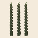 Halazona Beeswax Candles in Molokheya (Set of 3)