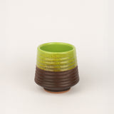 Earth Ribbed Clay Cup