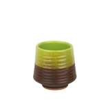 Earth Ribbed Clay Cup