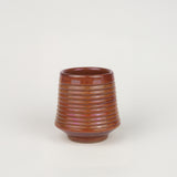 Brick Ribbed Clay Cup
