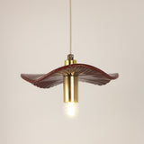 Ward Balady (S) Clay Pendant in Burgundy