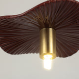 Ward Balady (S) Clay Pendant in Burgundy