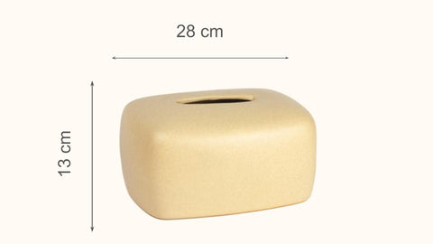 Clay Tissue Box Holder image
