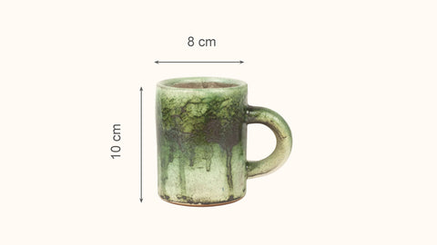 Mint Green Clay Mug image