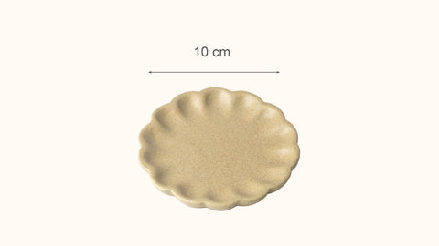 Warda Clay Coaster in Linen image