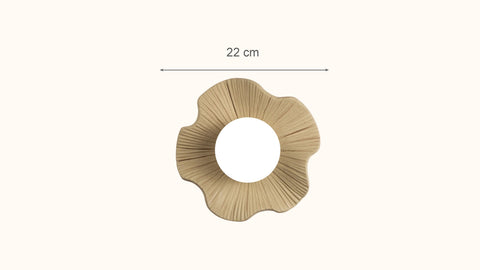 Ward Balady (M) Wall Lamp in Linen image