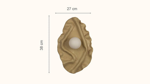 Karaneesh Clay Wall Lamp image