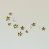 Fol & Yasmine Brass Wall Art (Set of 3)