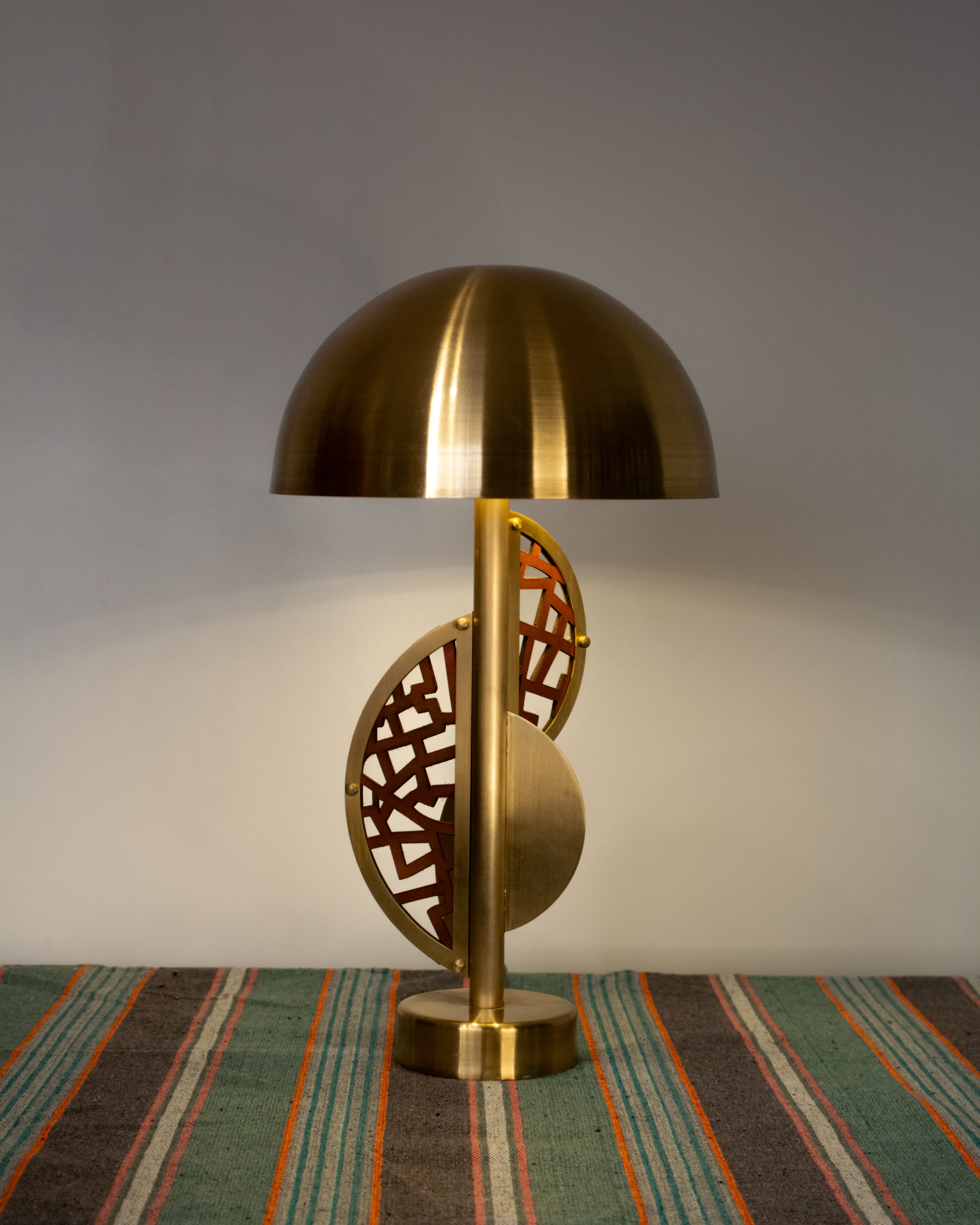 Ghuroob Brass Table Lamp