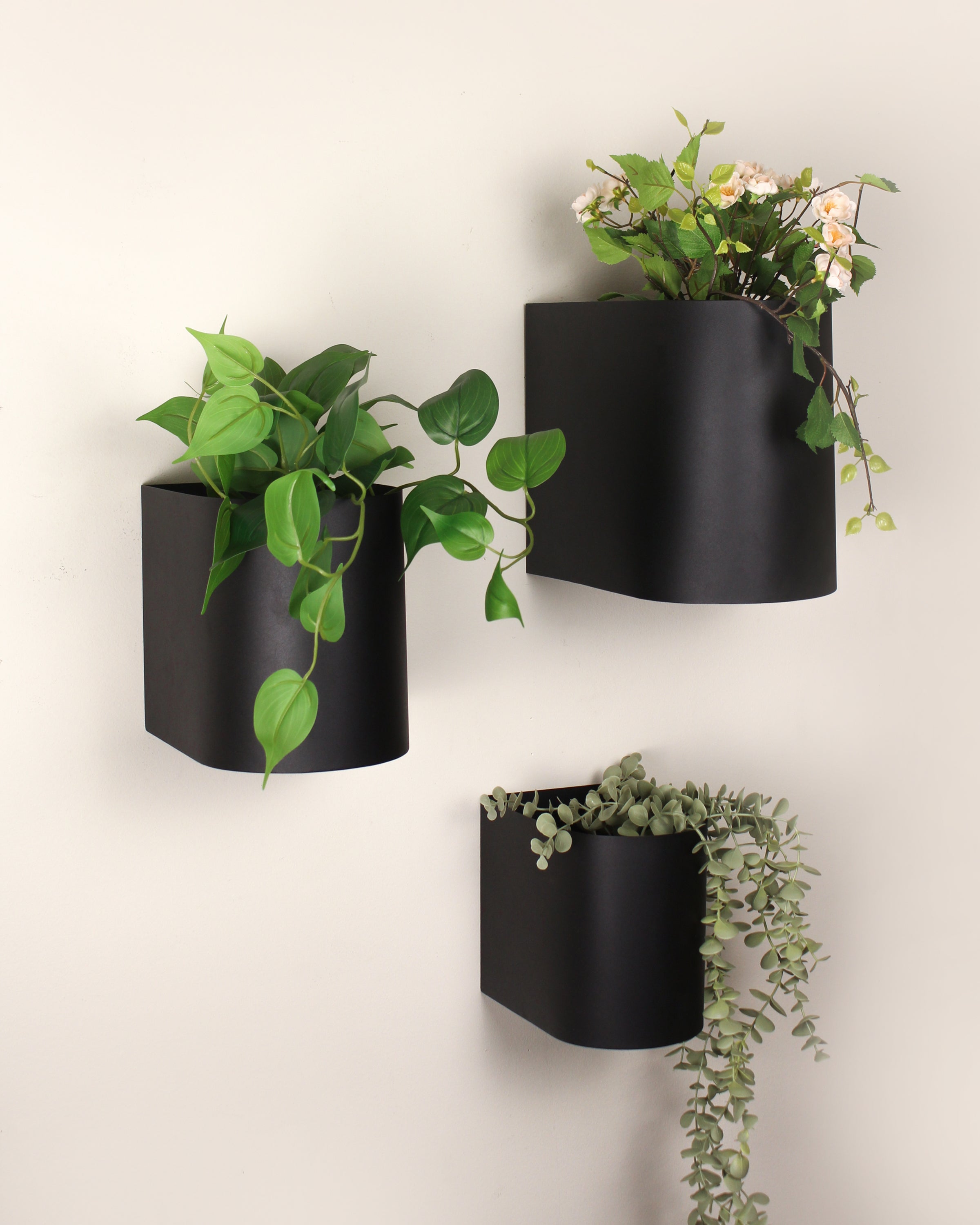 Muqarnas Steel Planter (Set of 3)