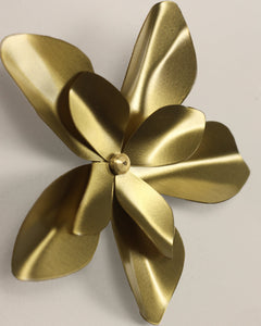 9 Pieces Fol & Yasmine Brass Wall Art