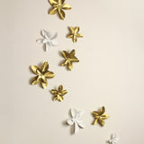 Fol & Yasmine Brass Wall Art (Set of 3)