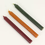 Beeswax Taper Candle in Multicolor (Set of 3)