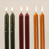 Beeswax Taper Candle in Multicolor (Set of 3)