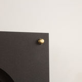 Sheesh Steel Wall Lamp in Black