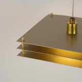 Sheesh Steel Pendant in Gold