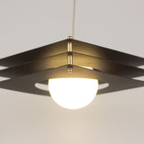 Sheesh Steel Pendant in Black