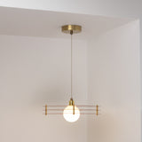 Sheesh Steel Pendant in Burgundy