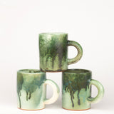Mint Green Clay Mug