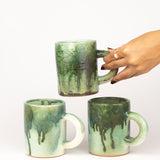 Mint Green Clay Mug