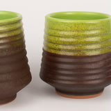 Earth Ribbed Clay Cup