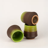 Earth Ribbed Clay Cup