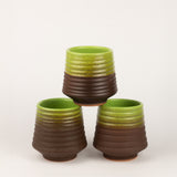 Earth Ribbed Clay Cup