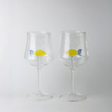 Fish Wine Pyrex Glass