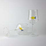 Fish Wine Pyrex Glass
