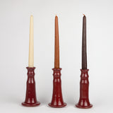 Shamaadan Clay Candle Holder in Burgundy