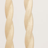 Wave Beeswax Candle in Linen (Set of 3)