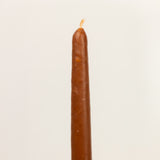 Long Tapered Beeswax Candle in Light Brown ( Set of 3)