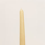 Long Tapered Beeswax Candle in Linen ( Set of 3)