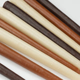 Long Tapered Beeswax Candle in Linen ( Set of 3)