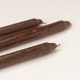 Taper Beeswax Candle in Dark Brown ( Set of 3)