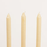 Taper Beeswax Candle in Linen ( Set of 3)