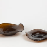 Glass Plate in Honey