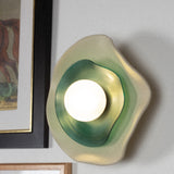 Sahel Wall Lamp in Glass & Clay