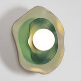 Sahel Wall Lamp in Glass & Clay