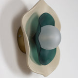 Sahel Wall Lamp in Glass & Clay