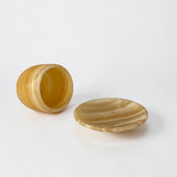 Alabaster Fengan Cup & Coaster Set