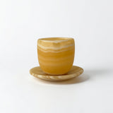 Alabaster Fengan Cup & Coaster Set