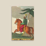 Mamluk On Horse Canvas Print
