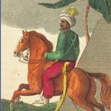 Mamluk On Horse 35 x 55 cm Print