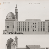 Sultan Hassan Mosque Plans Print