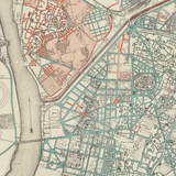 Plan of Cairo (1904) Print